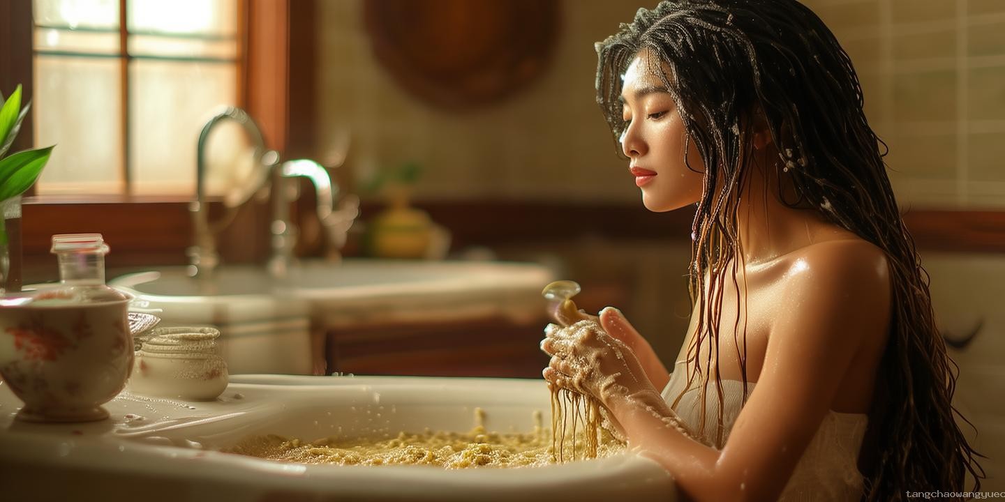 茶麸饼的护发奥秘：深度解析其洗头方法与功效